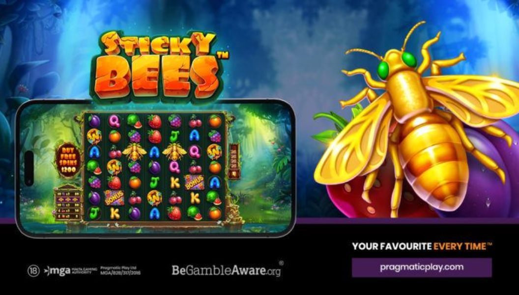 Sticky Bees výherní automat pragmatická hra